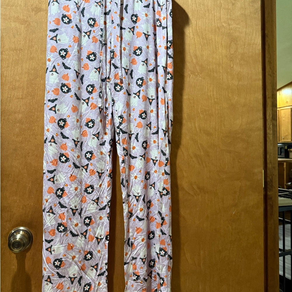 Caden Lane Lets go Ghouls unisex pajama pants XL